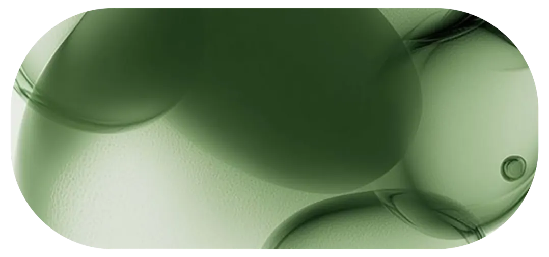 Translucent green bubble texture